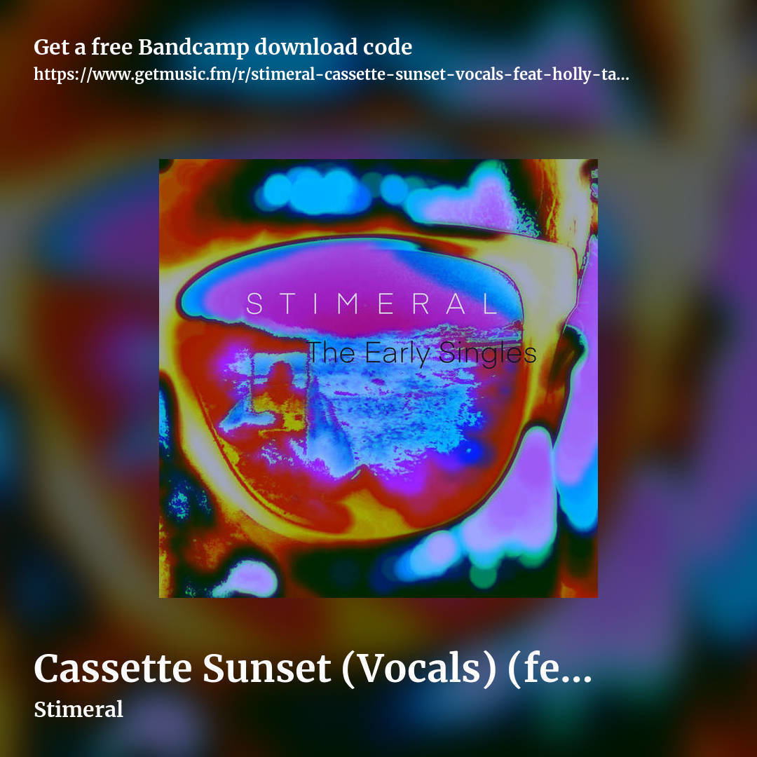 Cassette Sunset (Vocals) (feat. Holly Taymar) by Stimeral, square promo share image