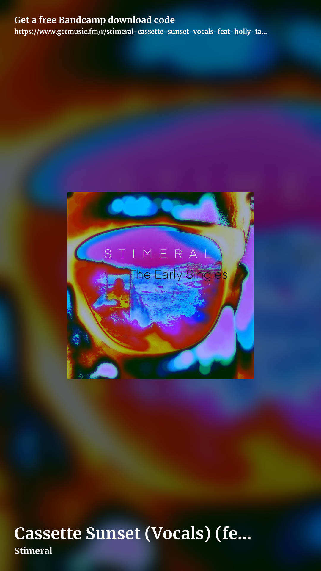 Cassette Sunset (Vocals) (feat. Holly Taymar) by Stimeral, story promo share image