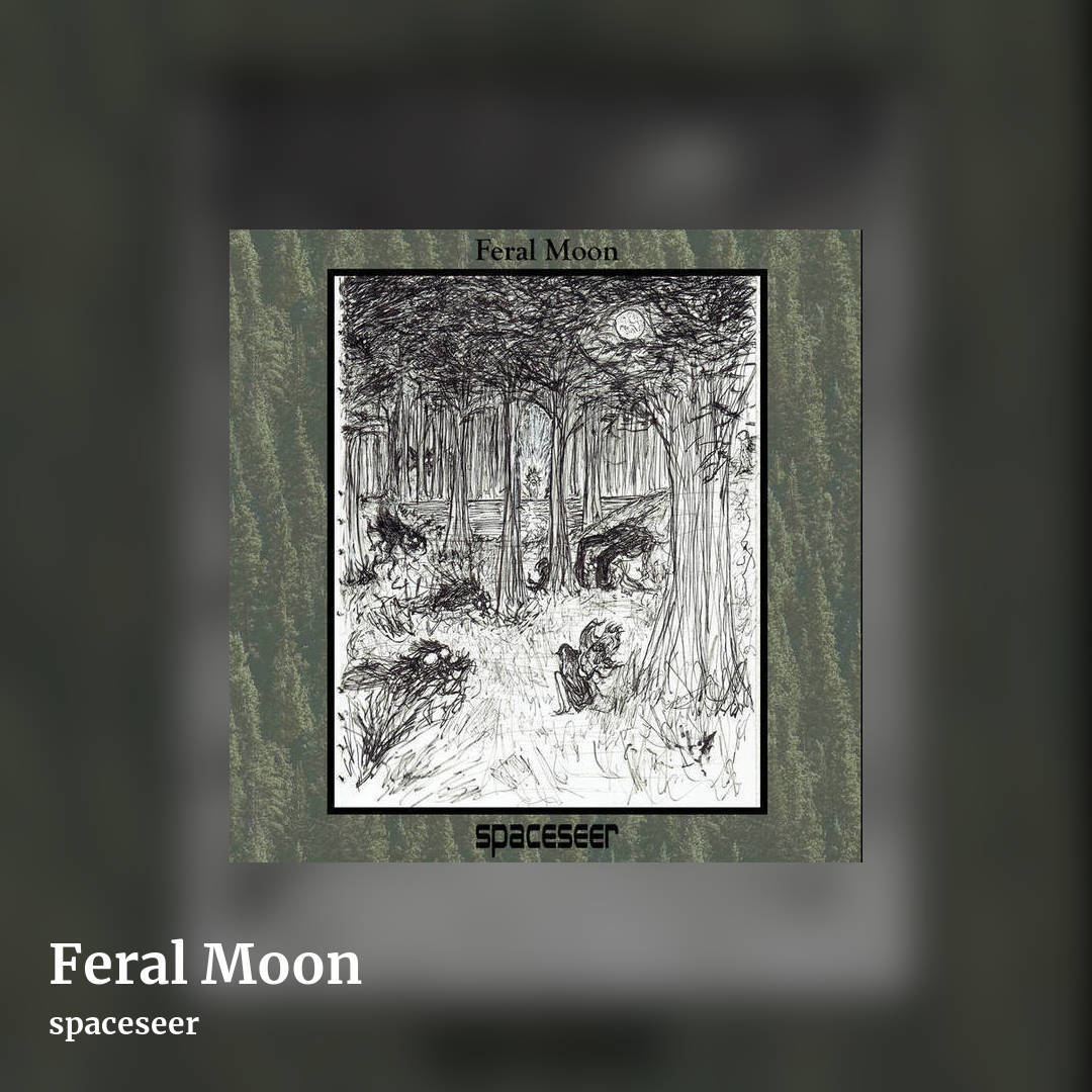 Feral Moon by spaceseer, square clean share image