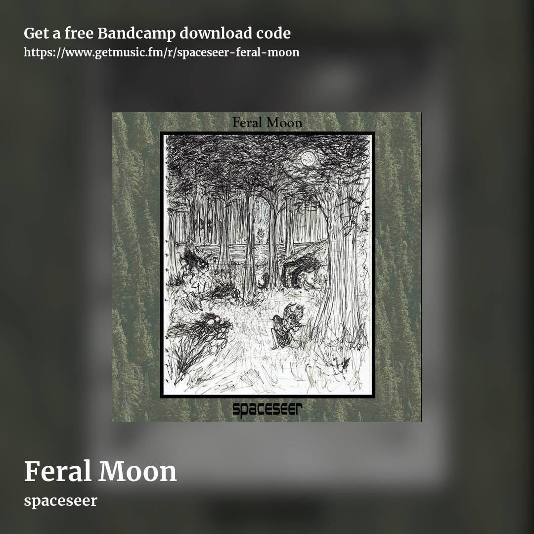 Feral Moon by spaceseer, square promo share image