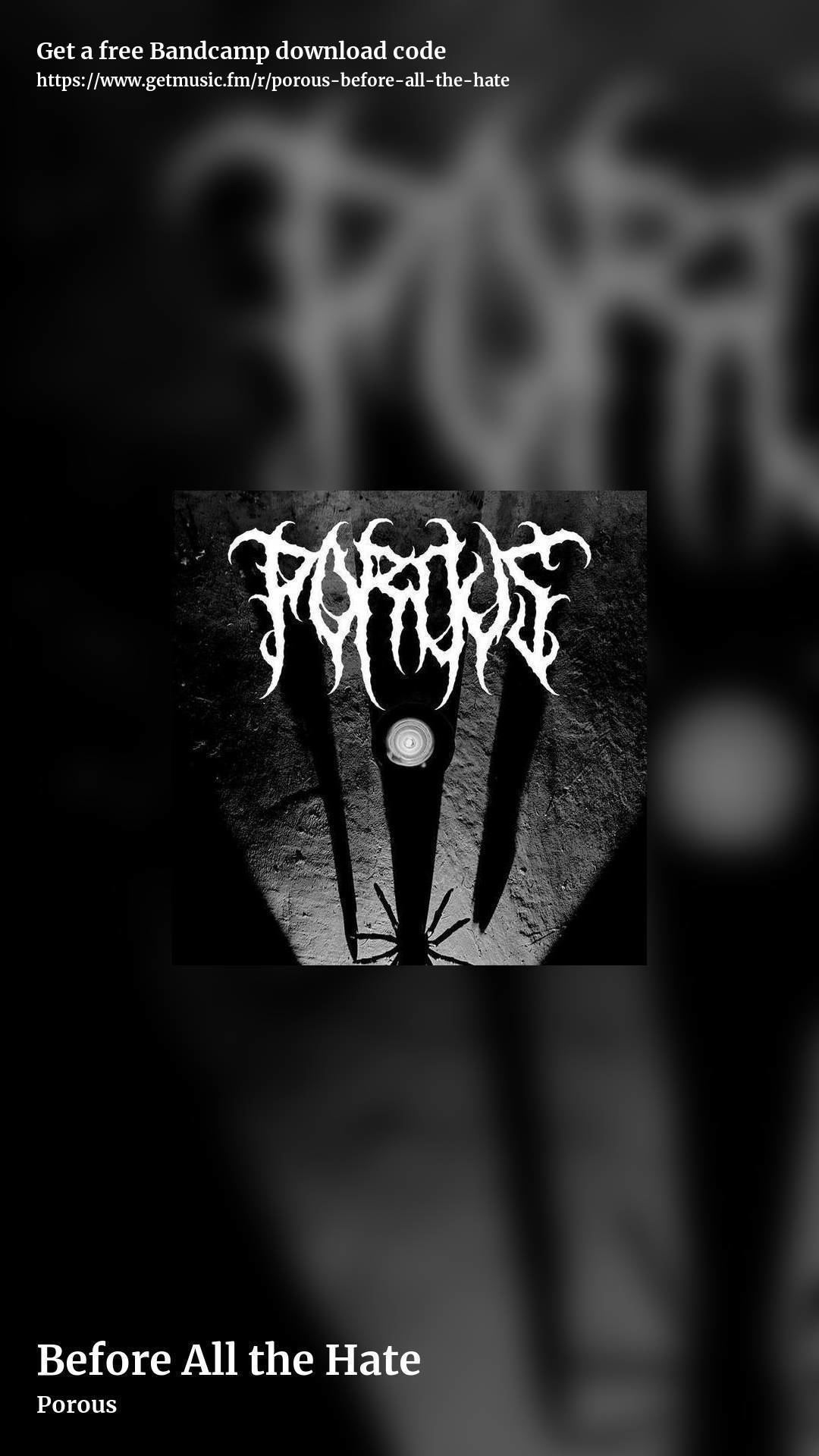 Before All the Hate by Porous, story promo share image