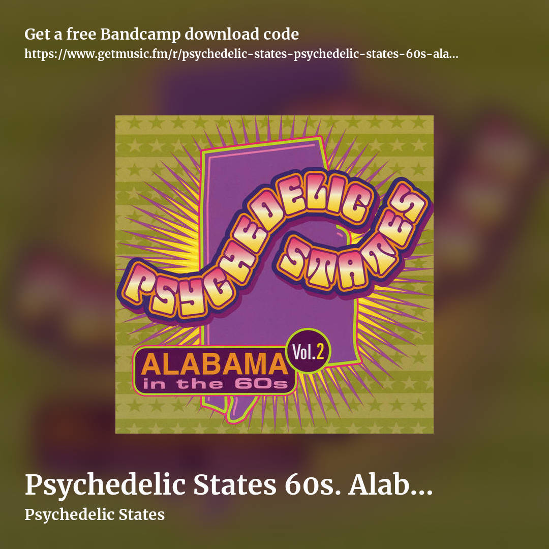 Psychedelic States 60s. Alabama. Vol. 2 by Psychedelic States, square promo share image