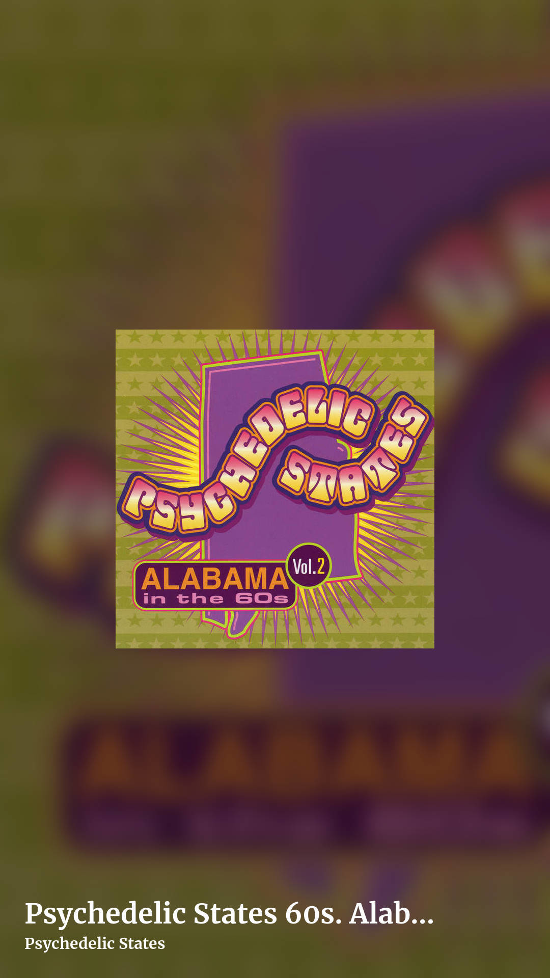 Psychedelic States 60s. Alabama. Vol. 2 by Psychedelic States, story clean share image