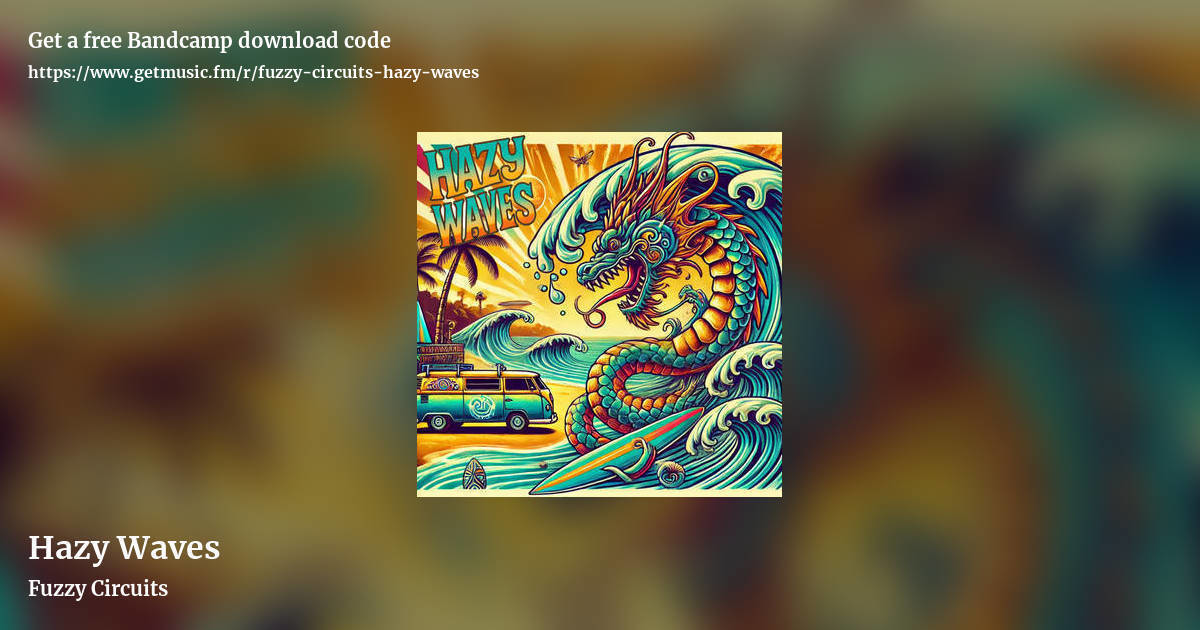 Hazy Waves by Fuzzy Circuits, landscape promo share image