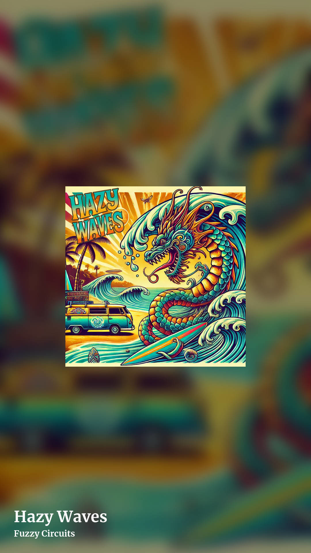 Hazy Waves by Fuzzy Circuits, story clean share image