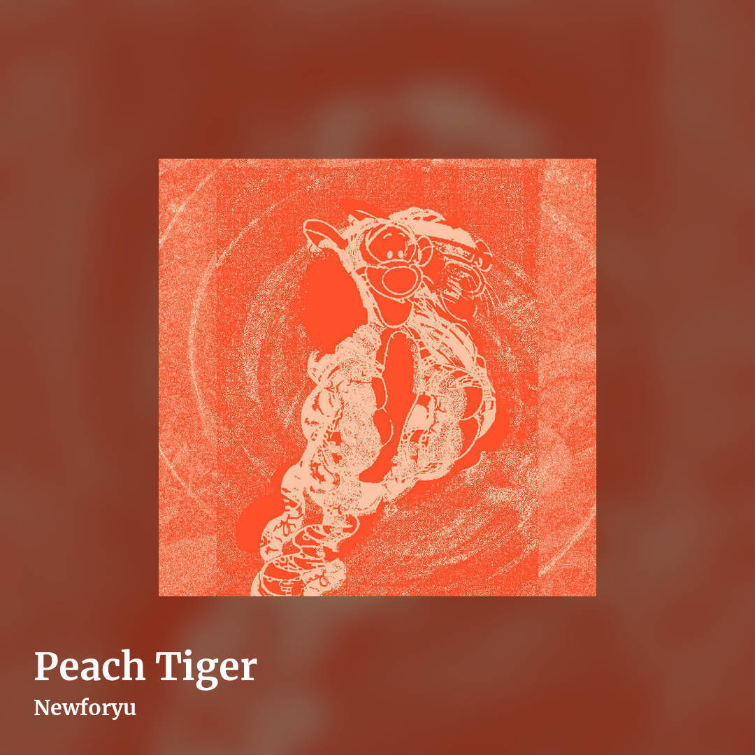 Peach Tiger by Newforyu, square clean share image