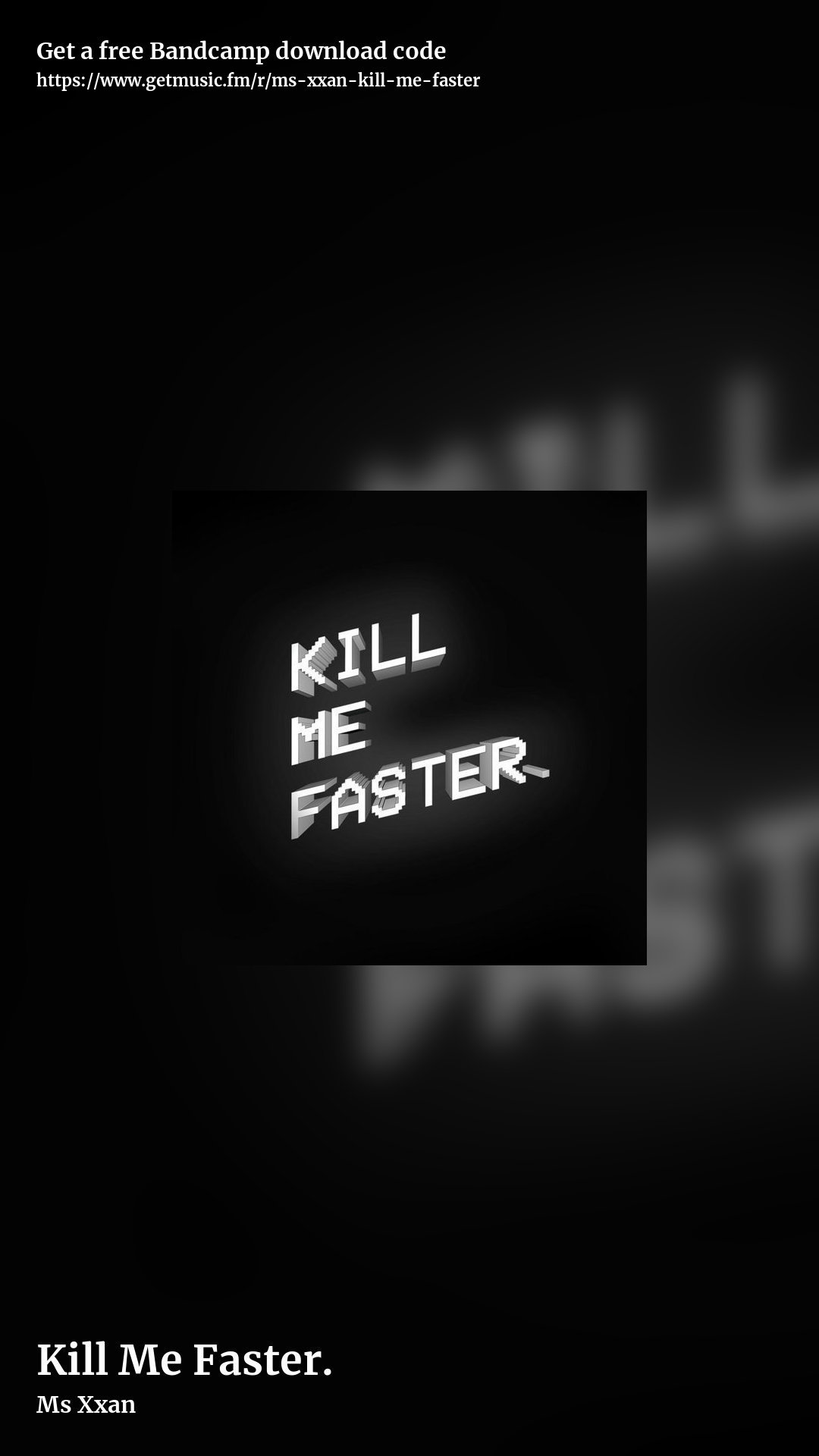 Kill Me Faster. by Ms Xxan, story promo share image