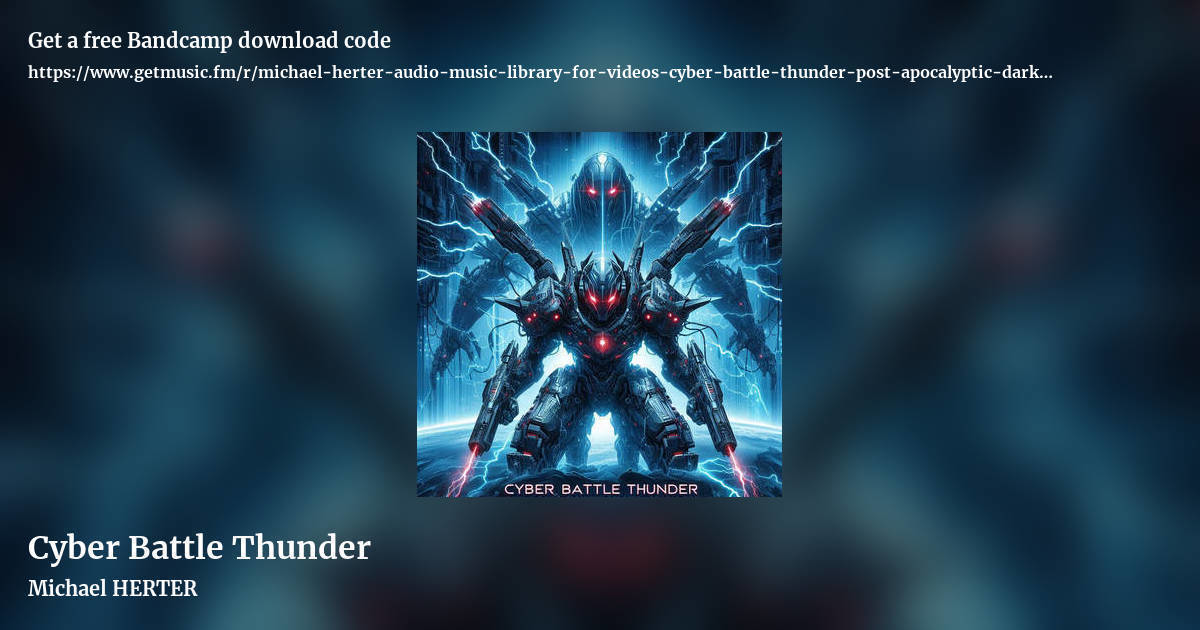 Cyber Battle Thunder by Michael HERTER, landscape promo share image