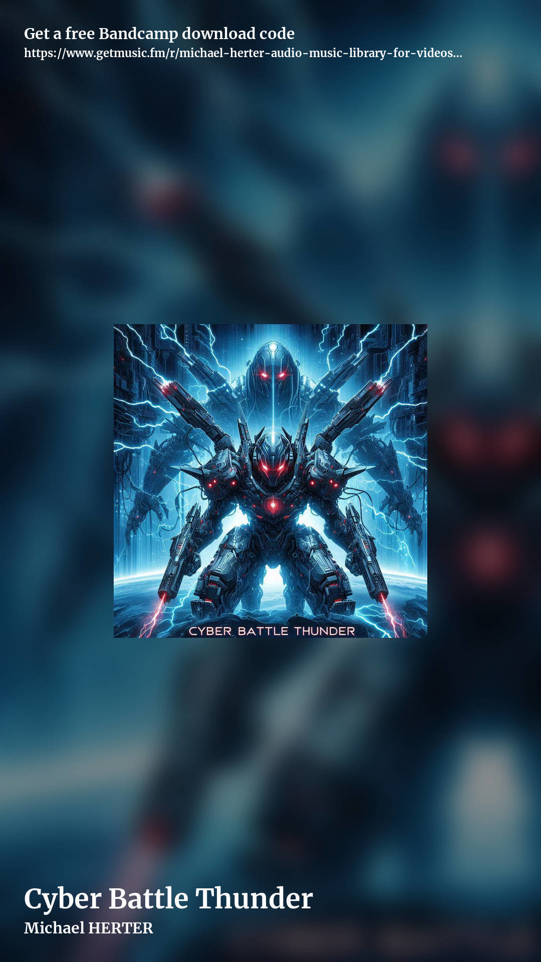 Cyber Battle Thunder by Michael HERTER, story promo share image