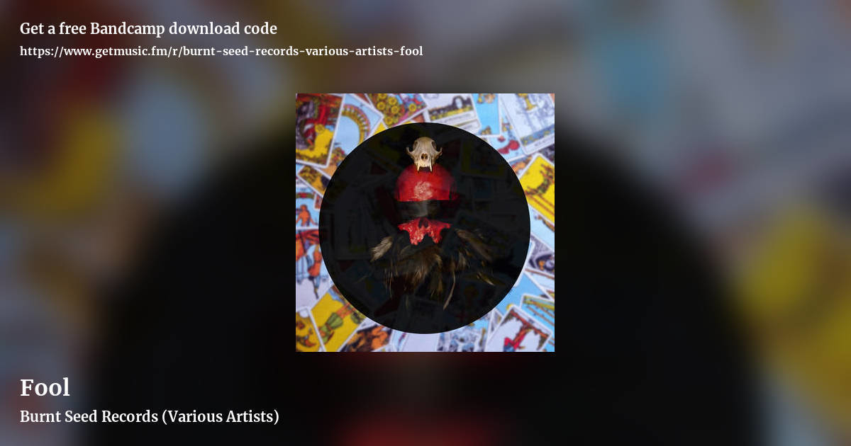 Fool by Burnt Seed Records (Various Artists), landscape promo share image