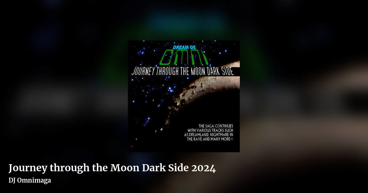 Journey through the Moon Dark Side 2024 by DJ Omnimaga, landscape clean share image