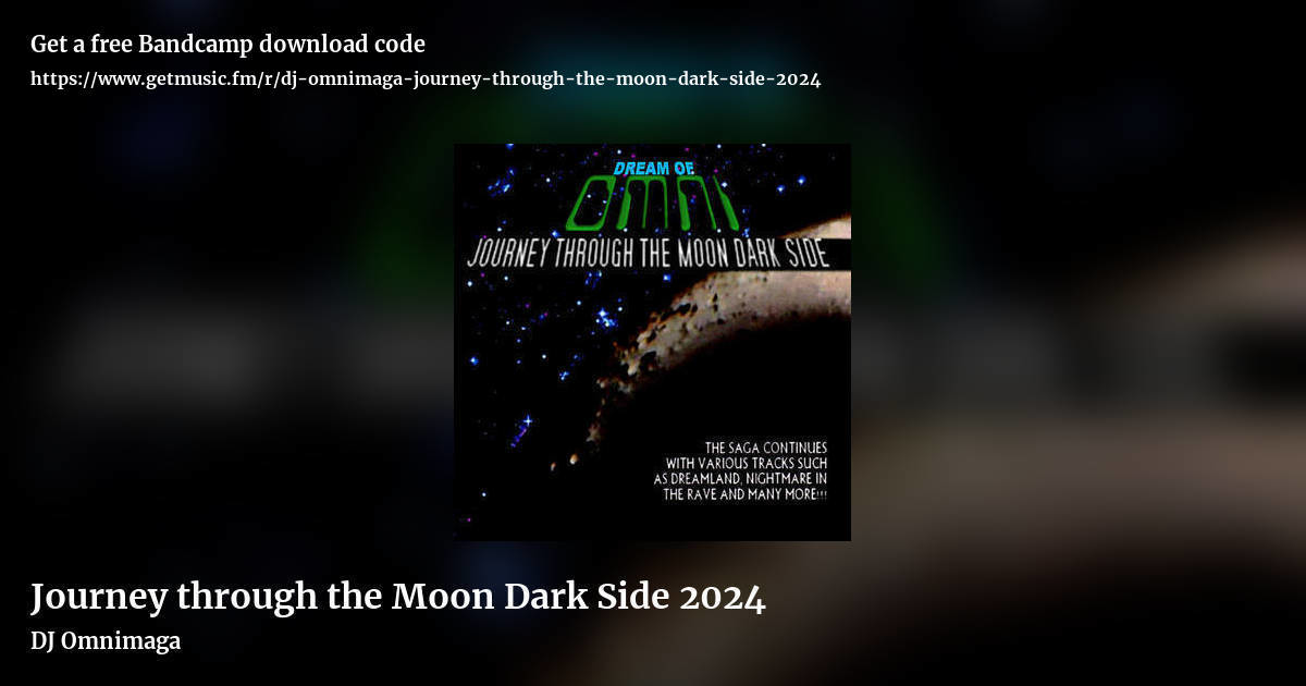 Journey through the Moon Dark Side 2024 by DJ Omnimaga, landscape promo share image