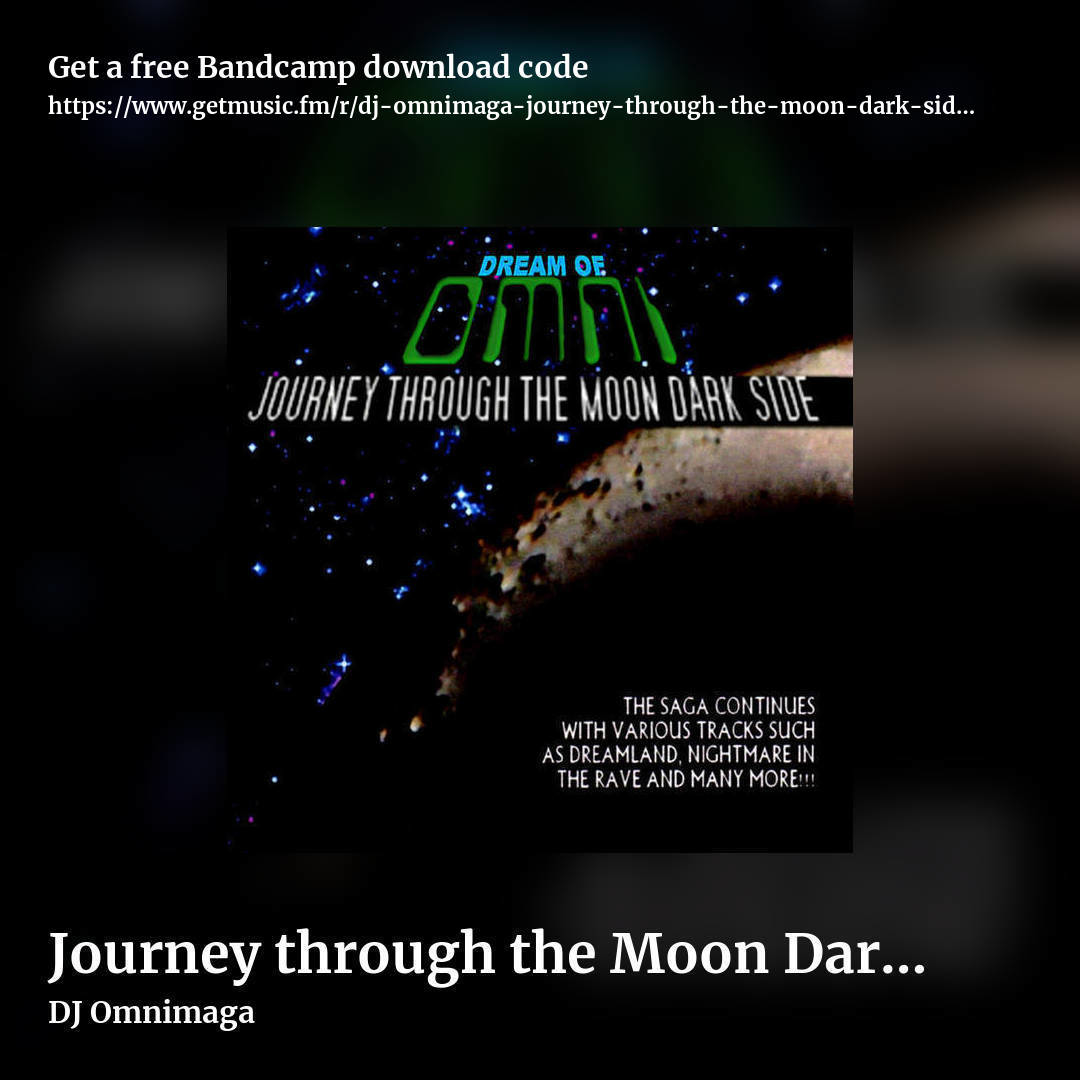 Journey through the Moon Dark Side 2024 by DJ Omnimaga, square promo share image