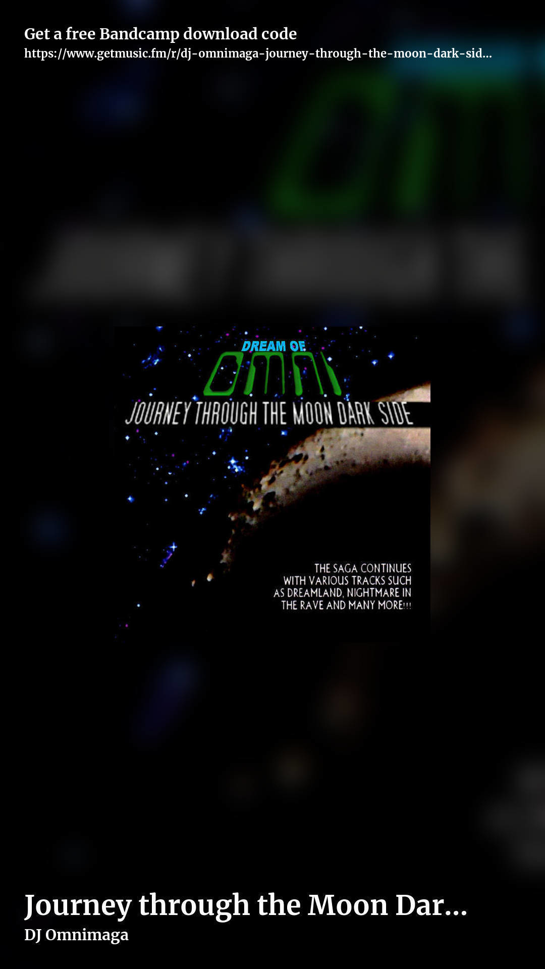 Journey through the Moon Dark Side 2024 by DJ Omnimaga, story promo share image