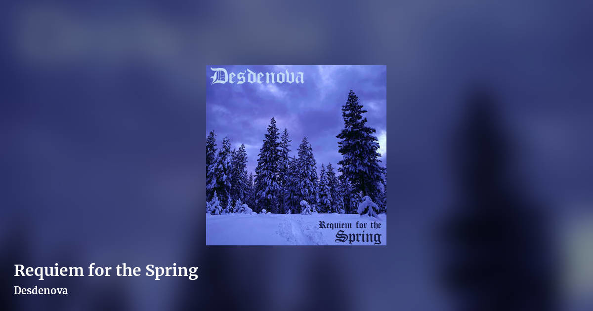 Requiem for the Spring by Desdenova, landscape clean share image