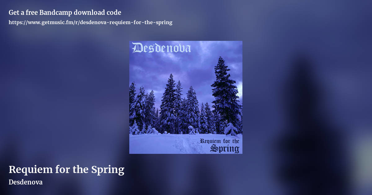 Requiem for the Spring by Desdenova, landscape promo share image