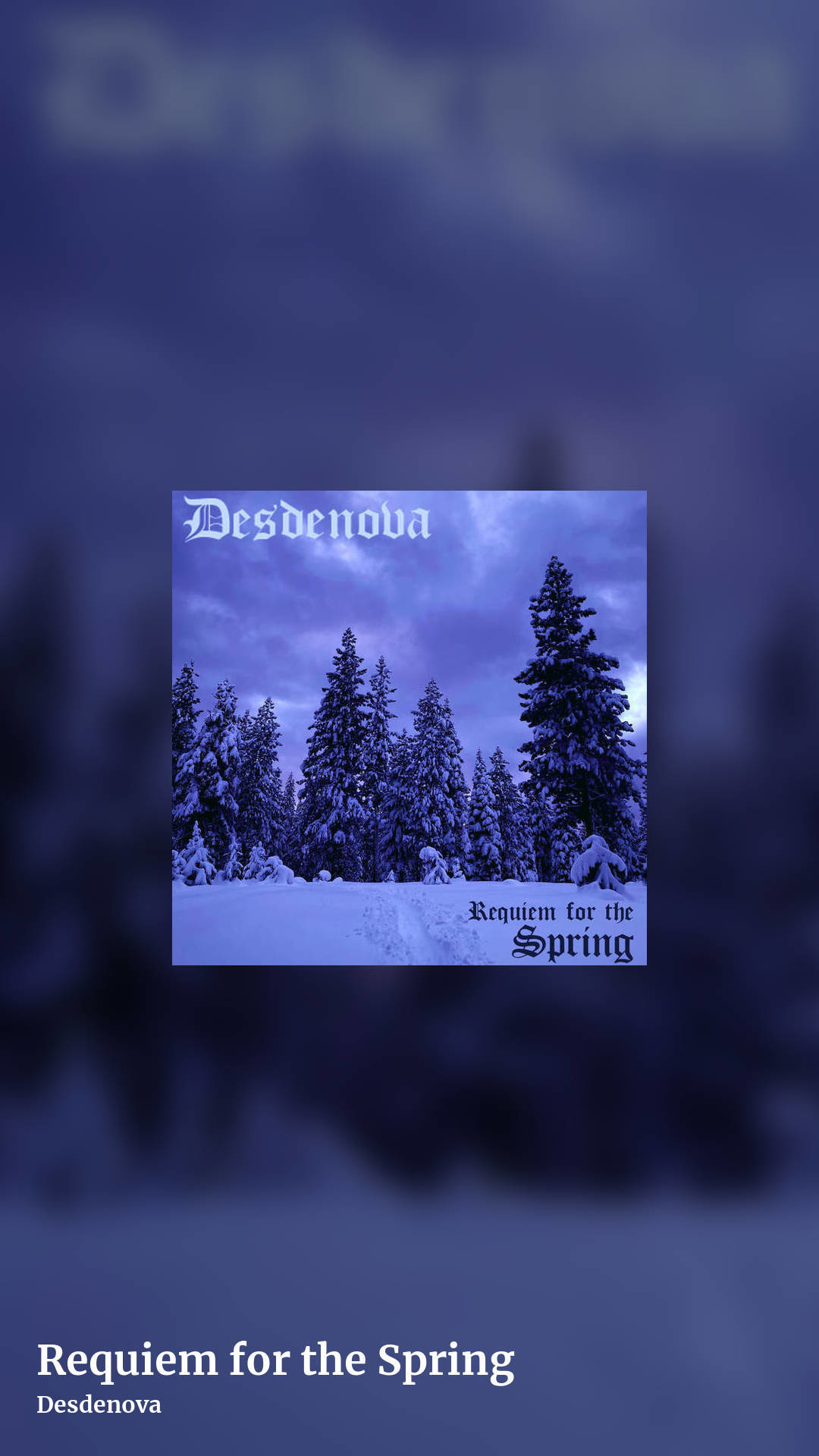 Requiem for the Spring by Desdenova, story clean share image
