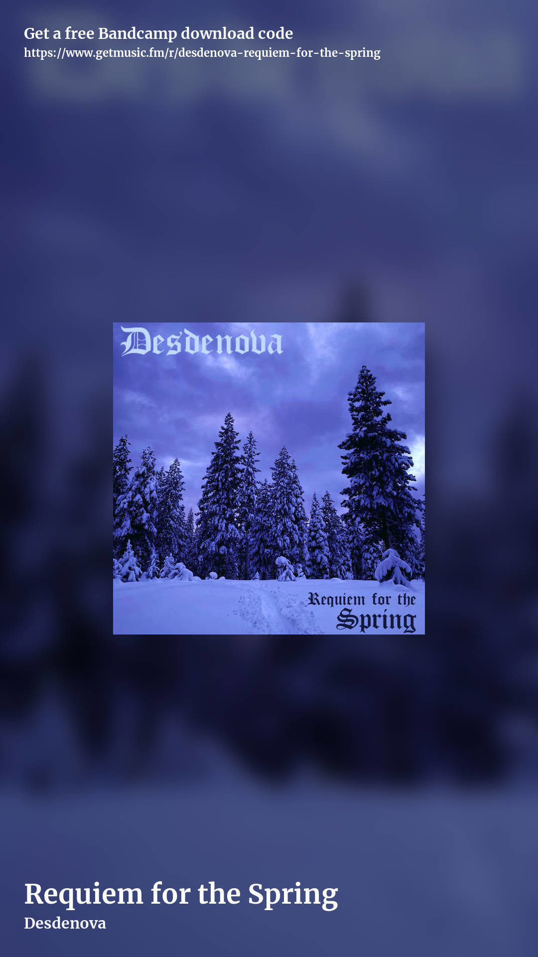 Requiem for the Spring by Desdenova, story promo share image
