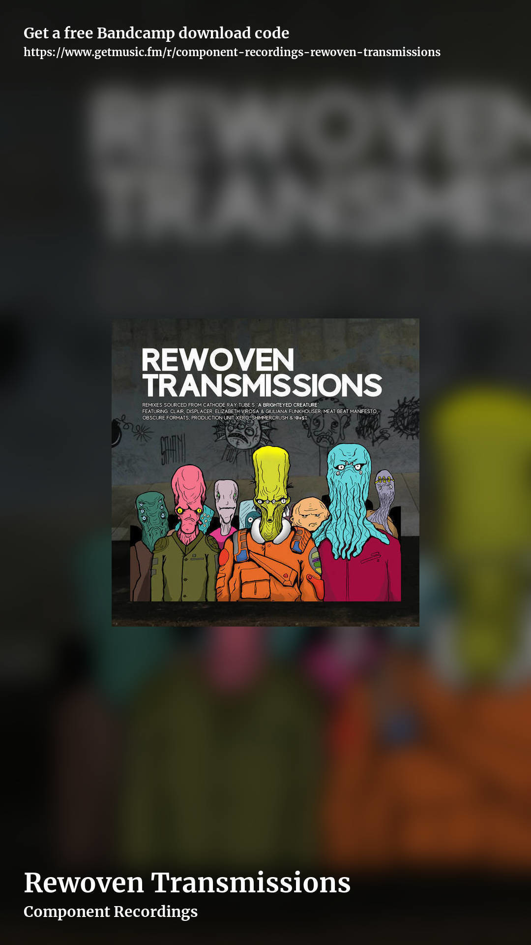 Rewoven Transmissions by Component Recordings, story promo share image