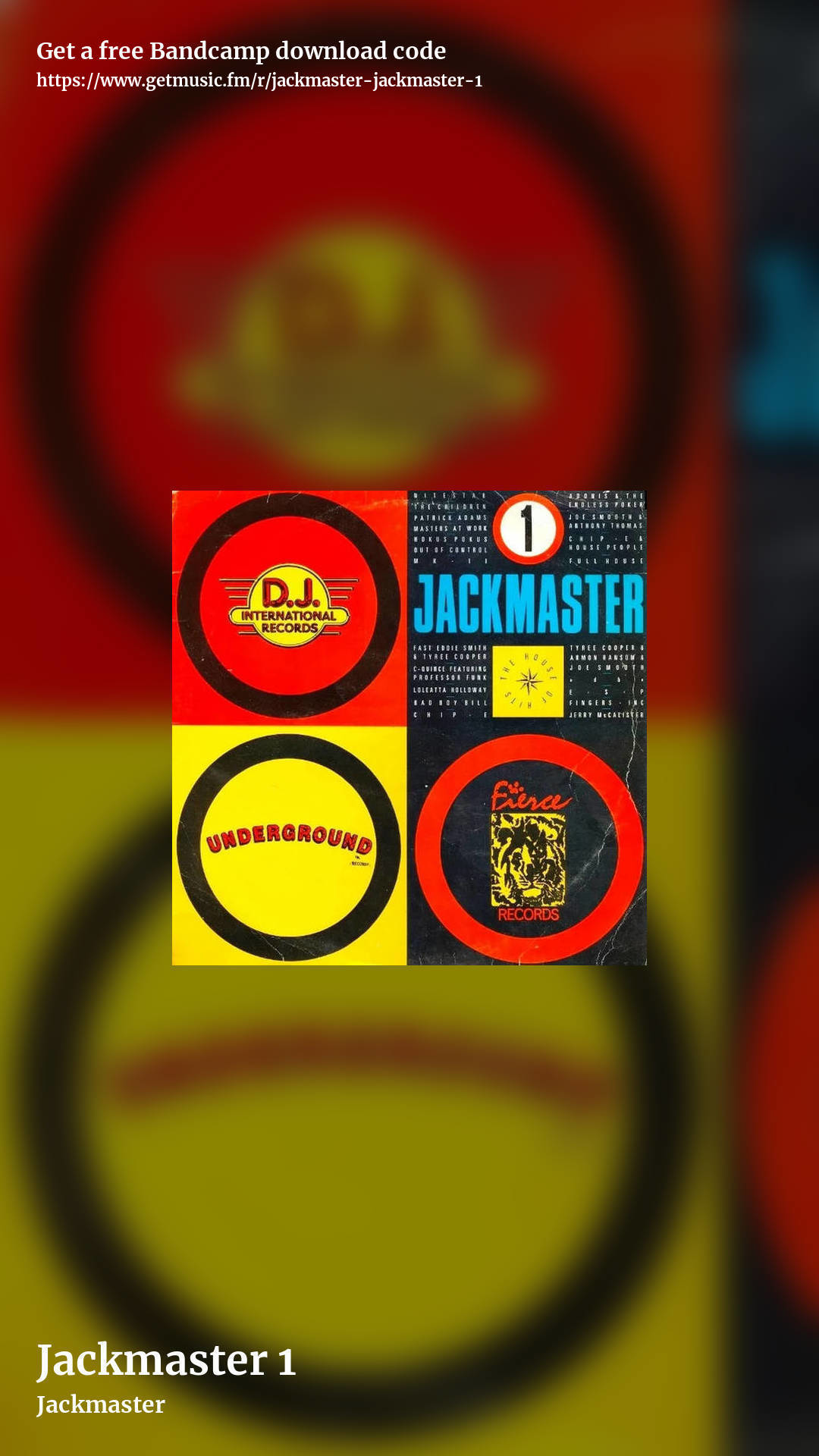 Jackmaster 1 by Jackmaster, story promo share image