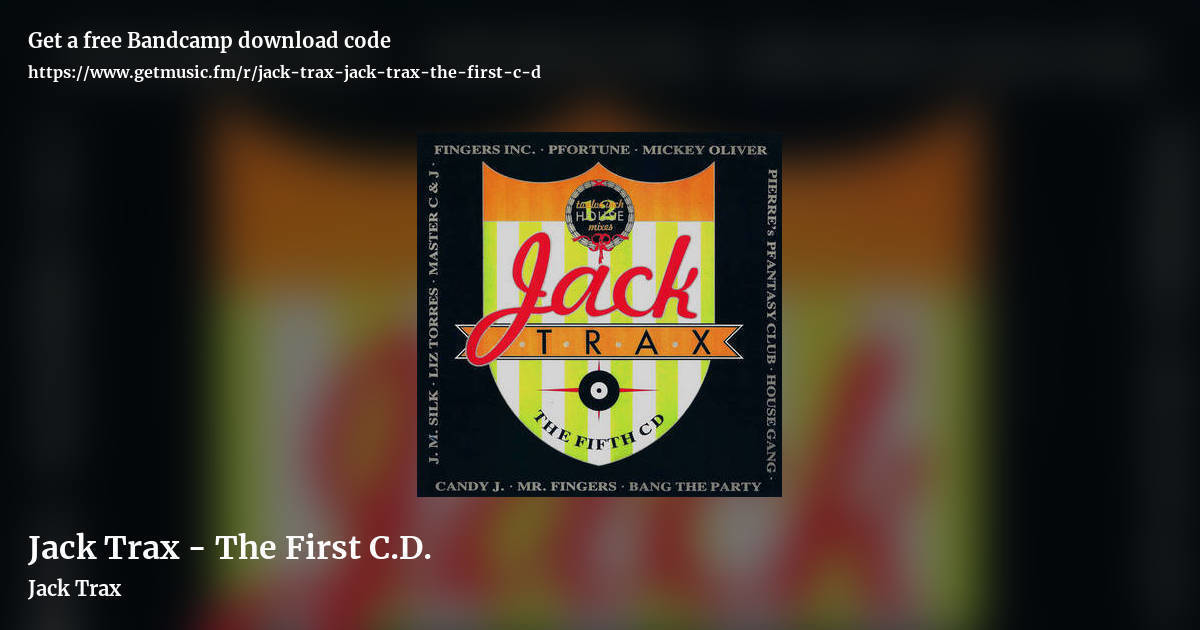 Jack Trax - The First C.D. by Jack Trax, landscape promo share image
