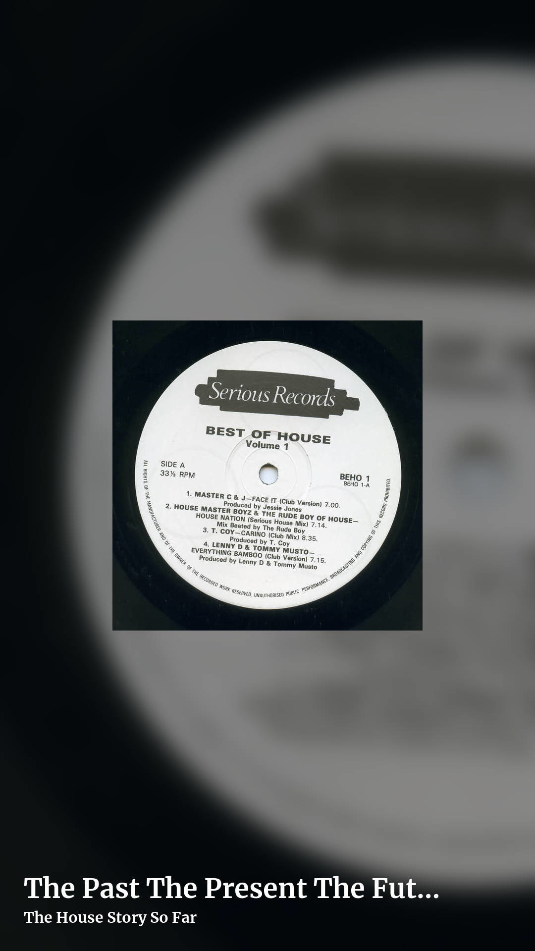 The Past The Present The Future... Vol.1 - 1988 by The House Story So Far, story clean share image