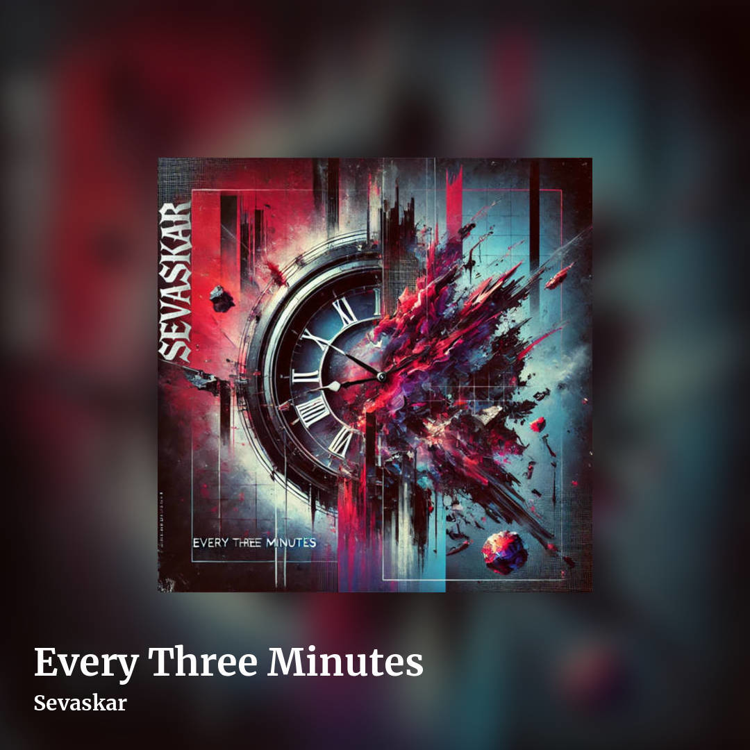 Every Three Minutes by Sevaskar, square clean share image