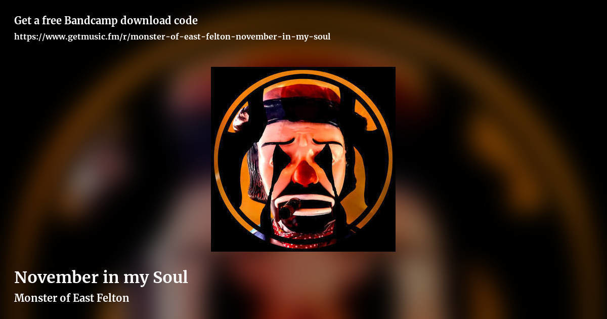 November in my Soul by Monster of East Felton, landscape promo share image