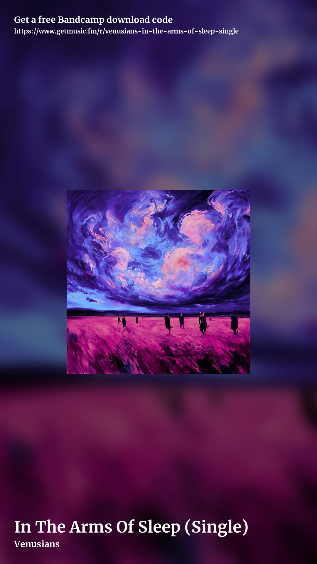 In The Arms Of Sleep (Single) by Venusians, story promo share image