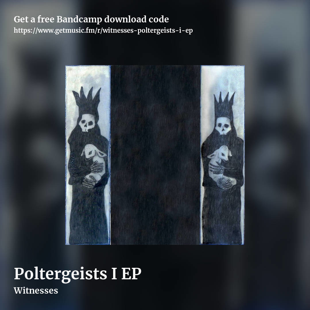 Poltergeists I EP by Witnesses, square promo share image