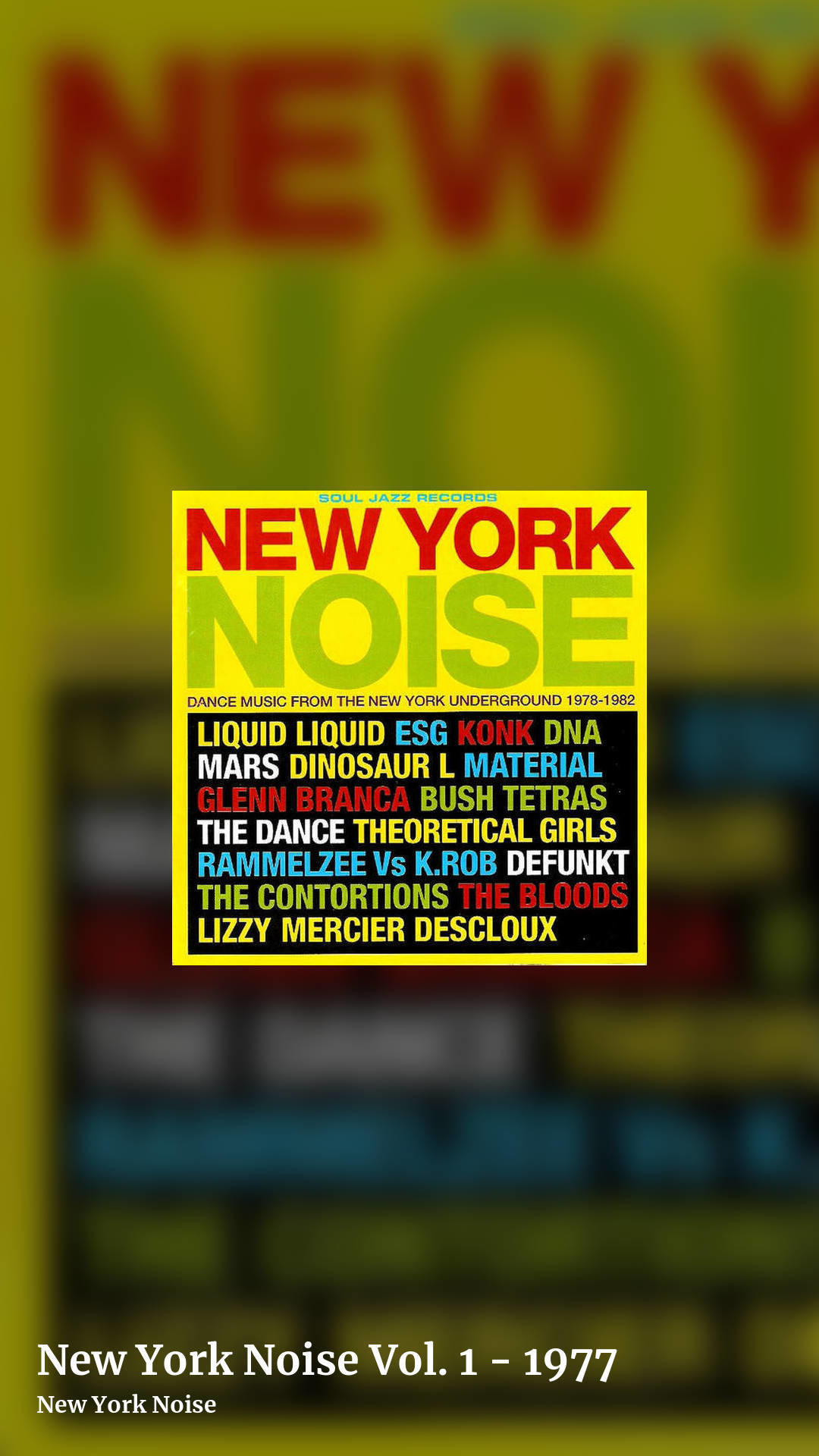 New York Noise Vol. 1 - 1977 by New York Noise, story clean share image
