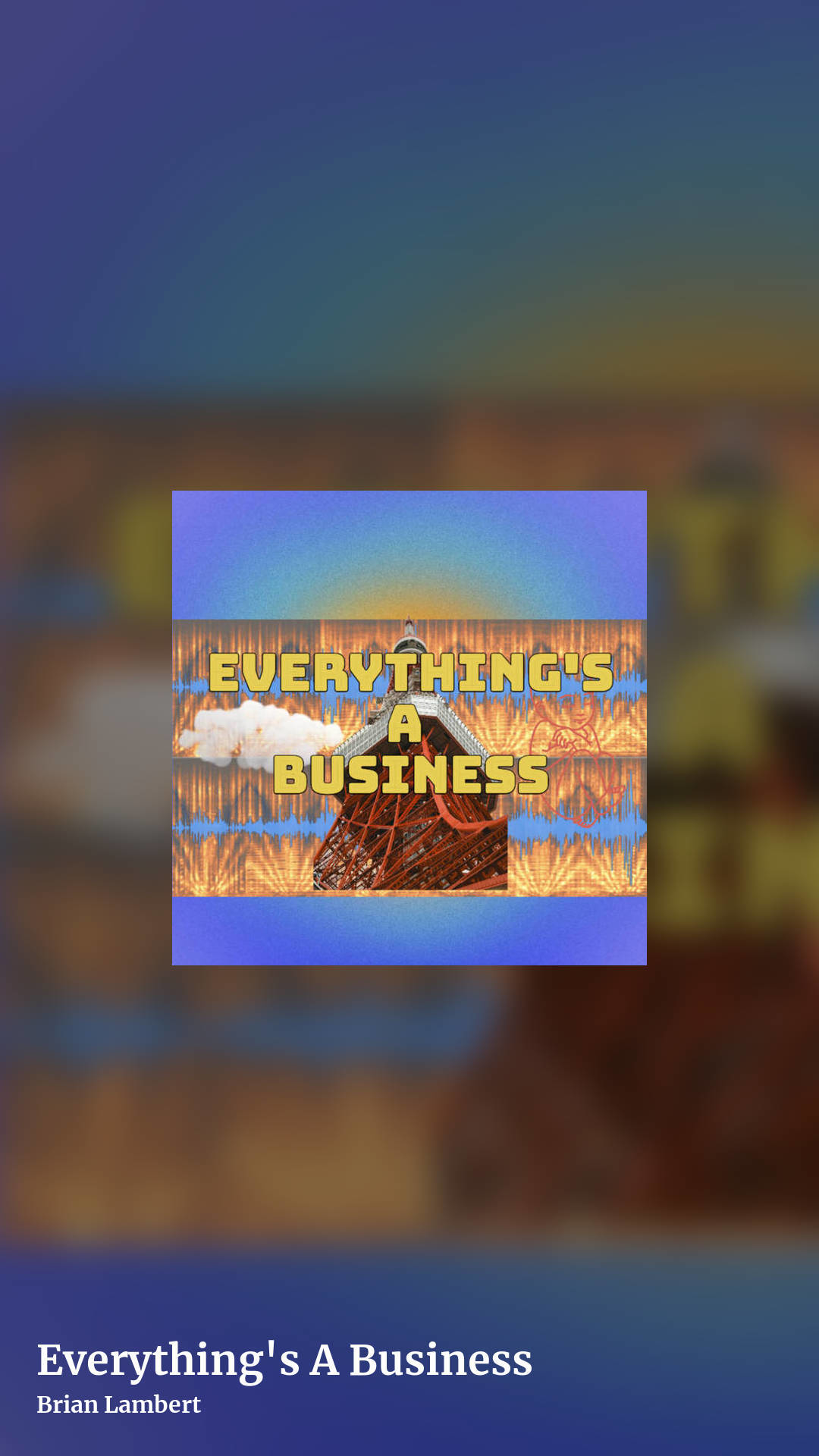 Everything's A Business by Brian Lambert, story clean share image