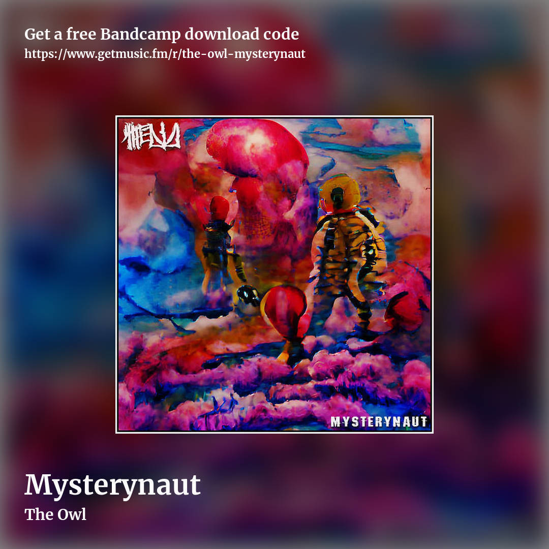 Mysterynaut by The Owl, square promo share image