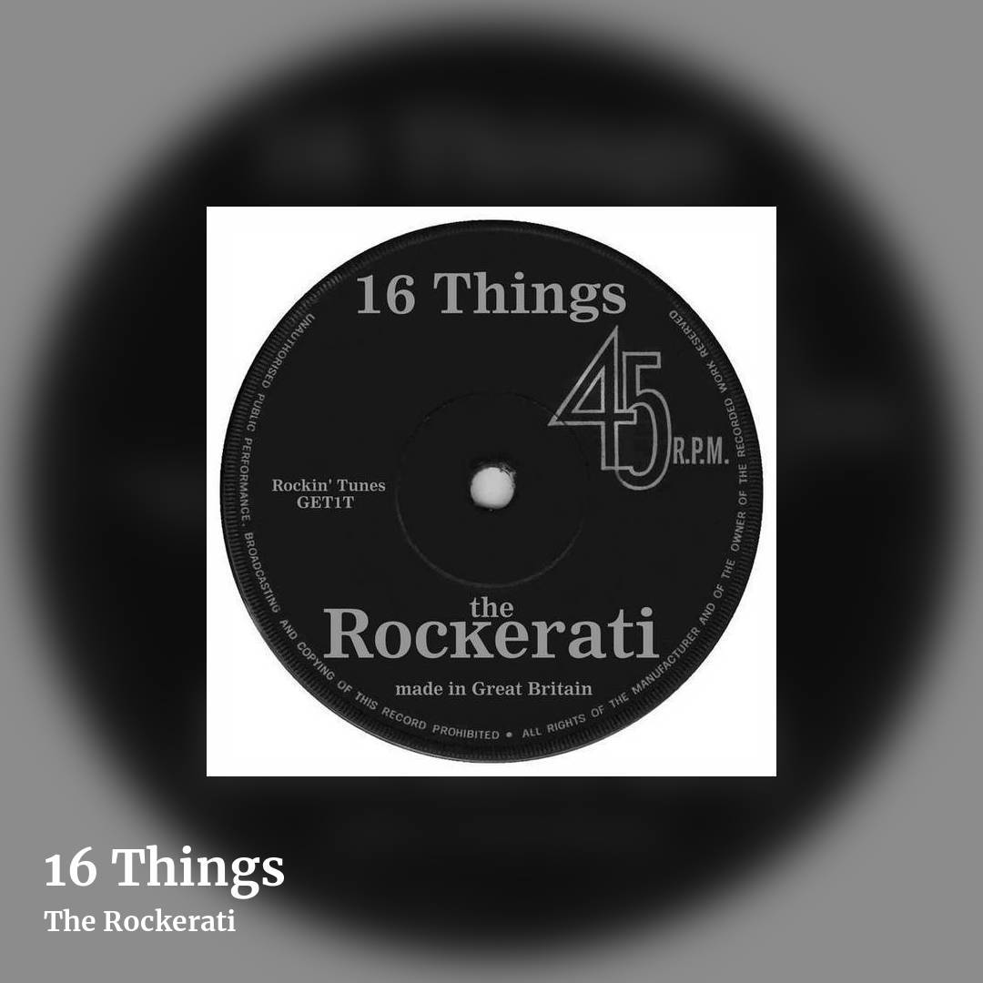 16 Things by The Rockerati, square clean share image