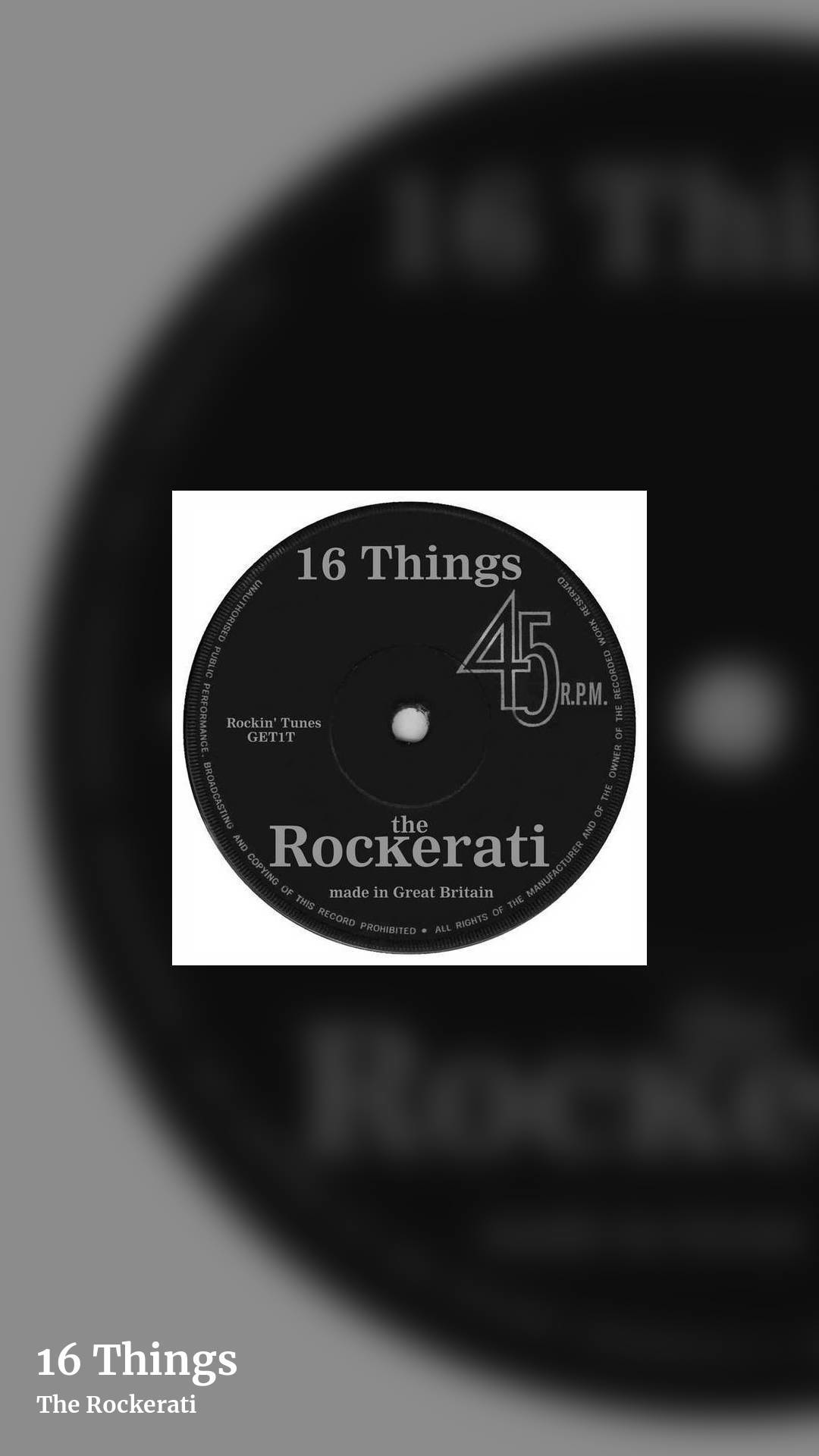 16 Things by The Rockerati, story clean share image