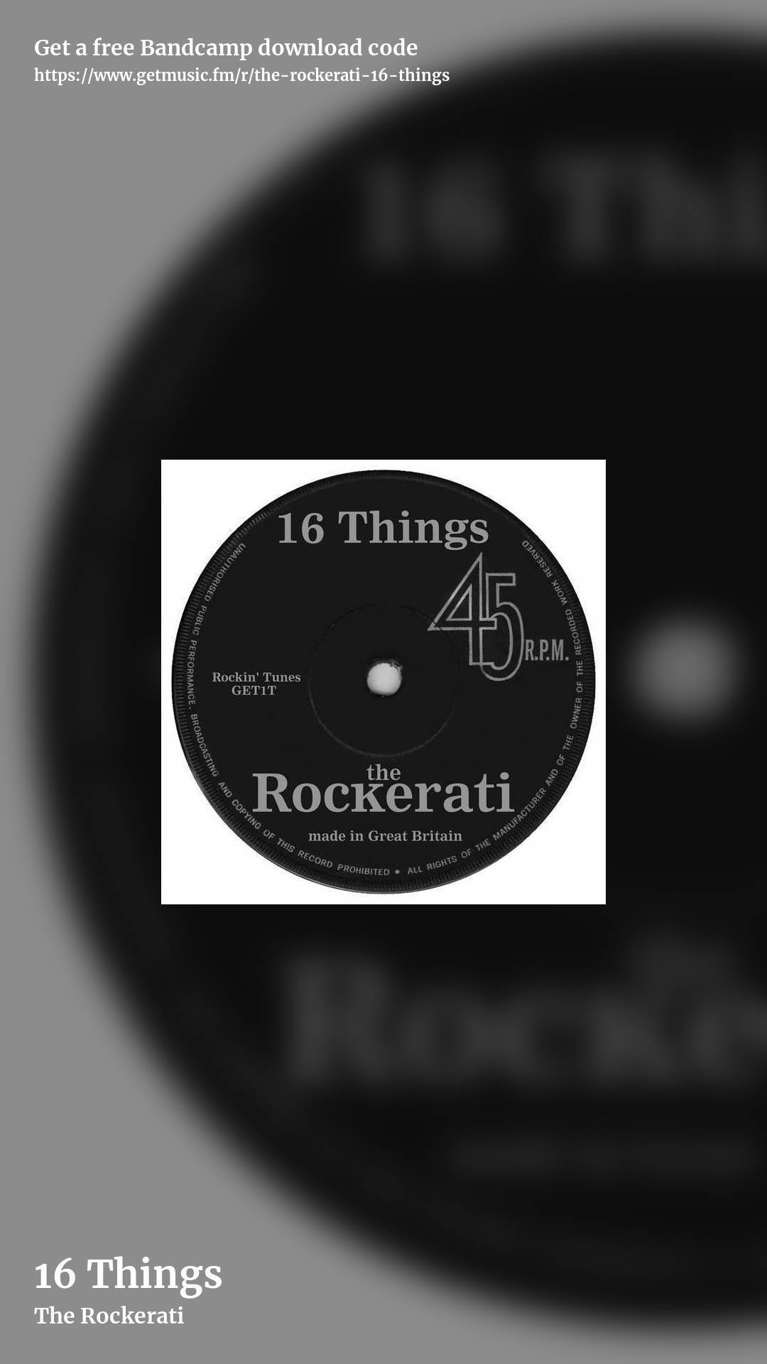 16 Things by The Rockerati, story promo share image