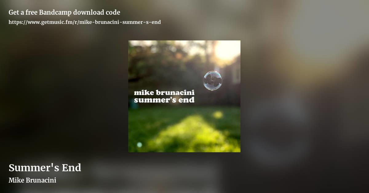 Summer's End by Mike Brunacini, landscape promo share image