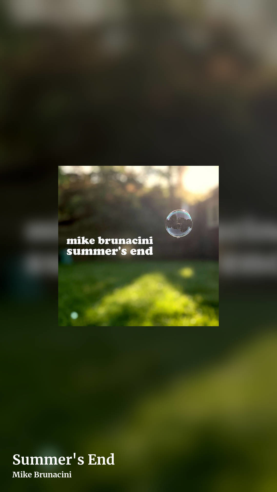 Summer's End by Mike Brunacini, story clean share image
