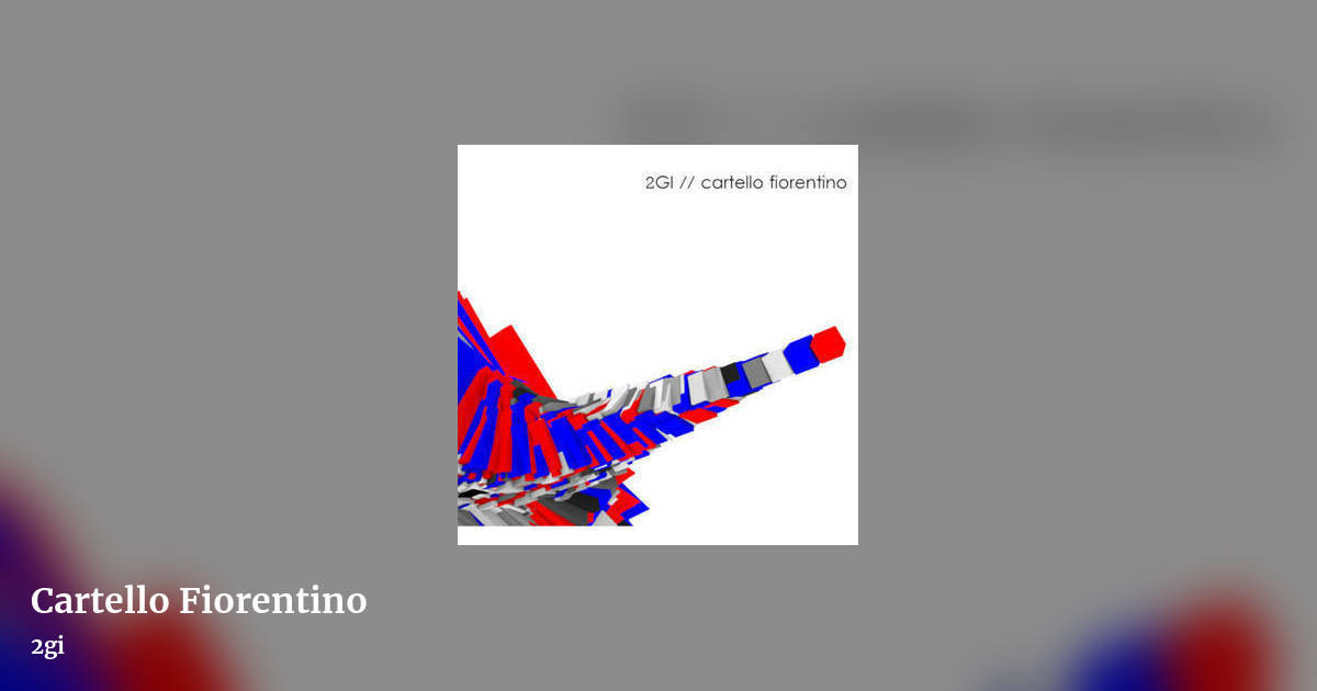 Cartello Fiorentino by 2gi, landscape clean share image