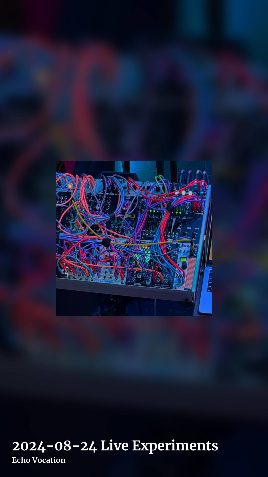 2024-08-24 Live Experiments by Echo Vocation, story clean share image