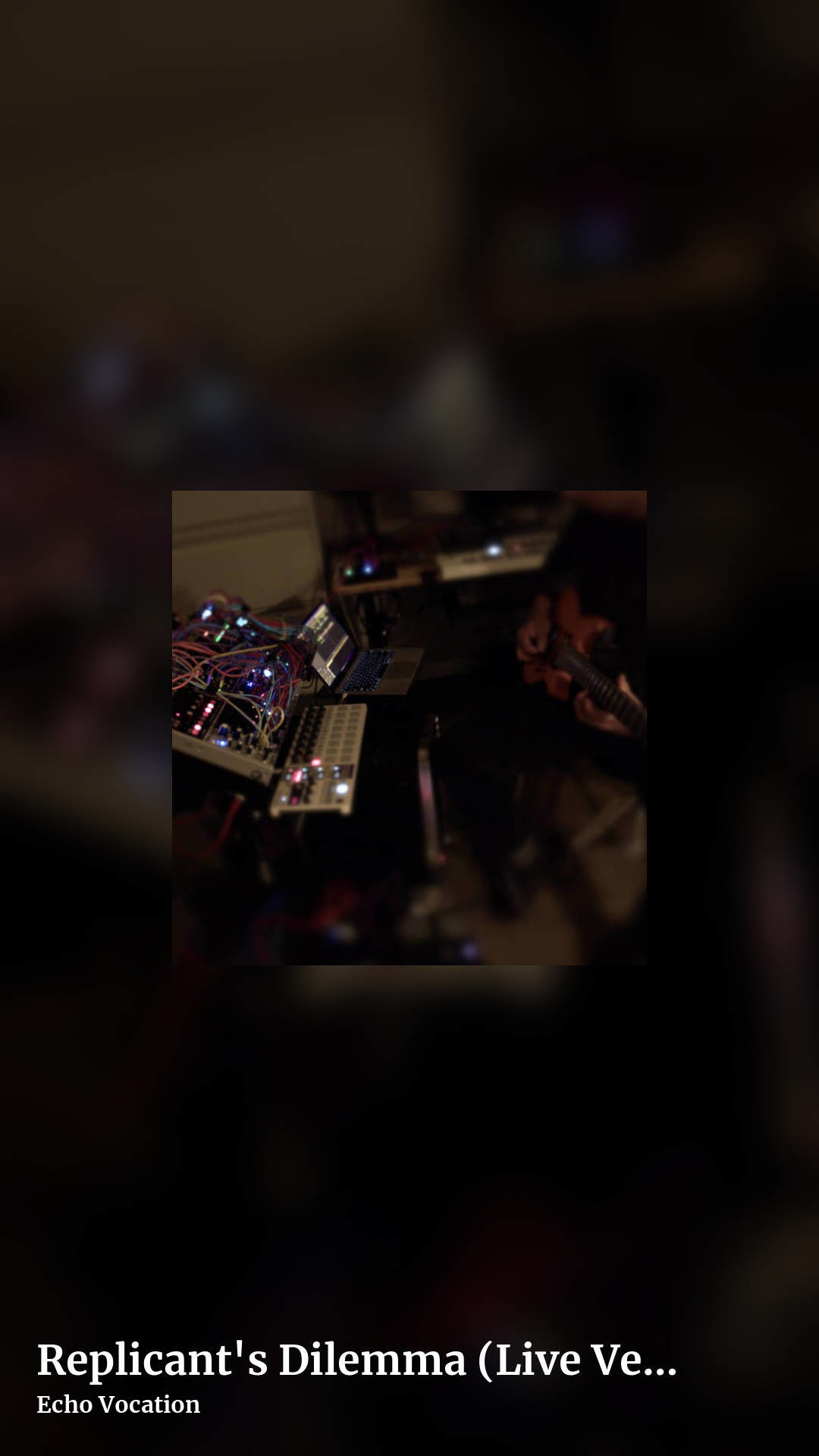 Replicant's Dilemma (Live Version) by Echo Vocation, story clean share image