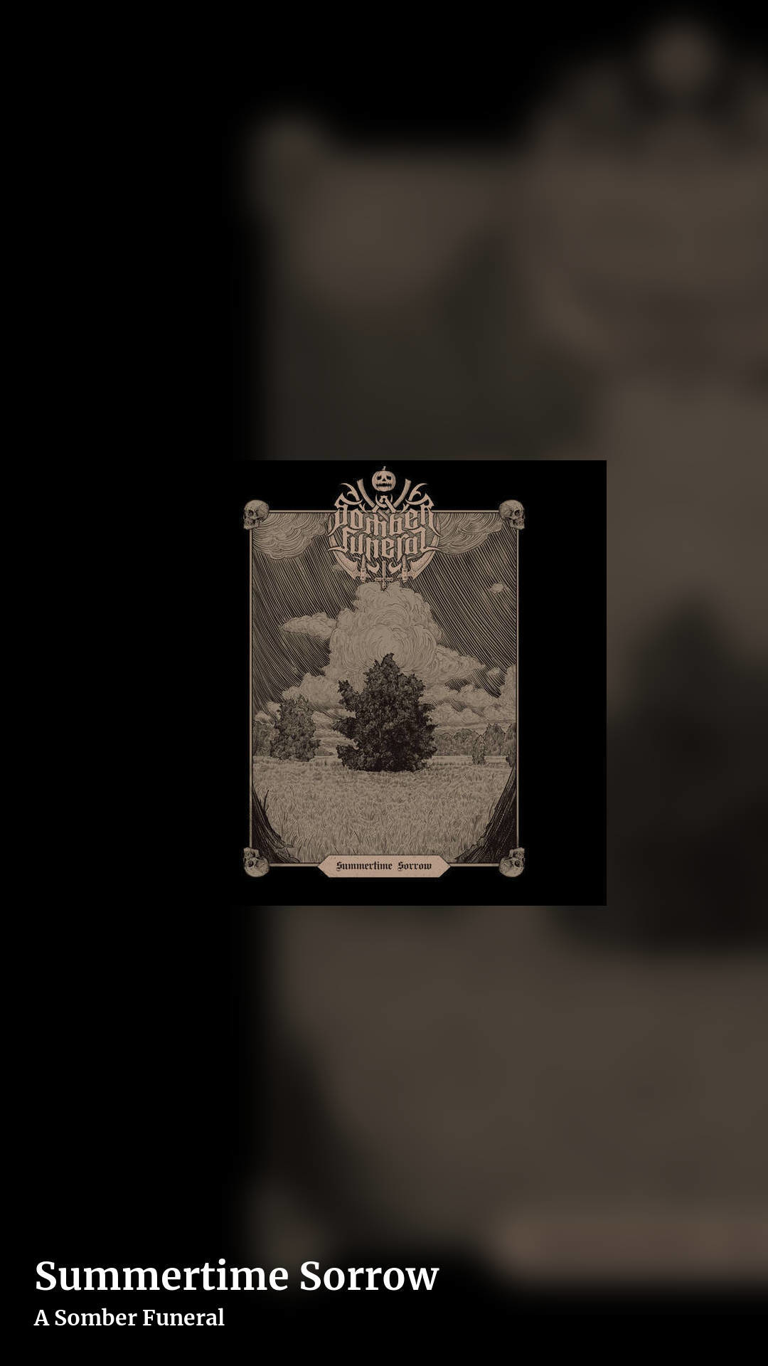 Summertime Sorrow by A Somber Funeral, story clean share image