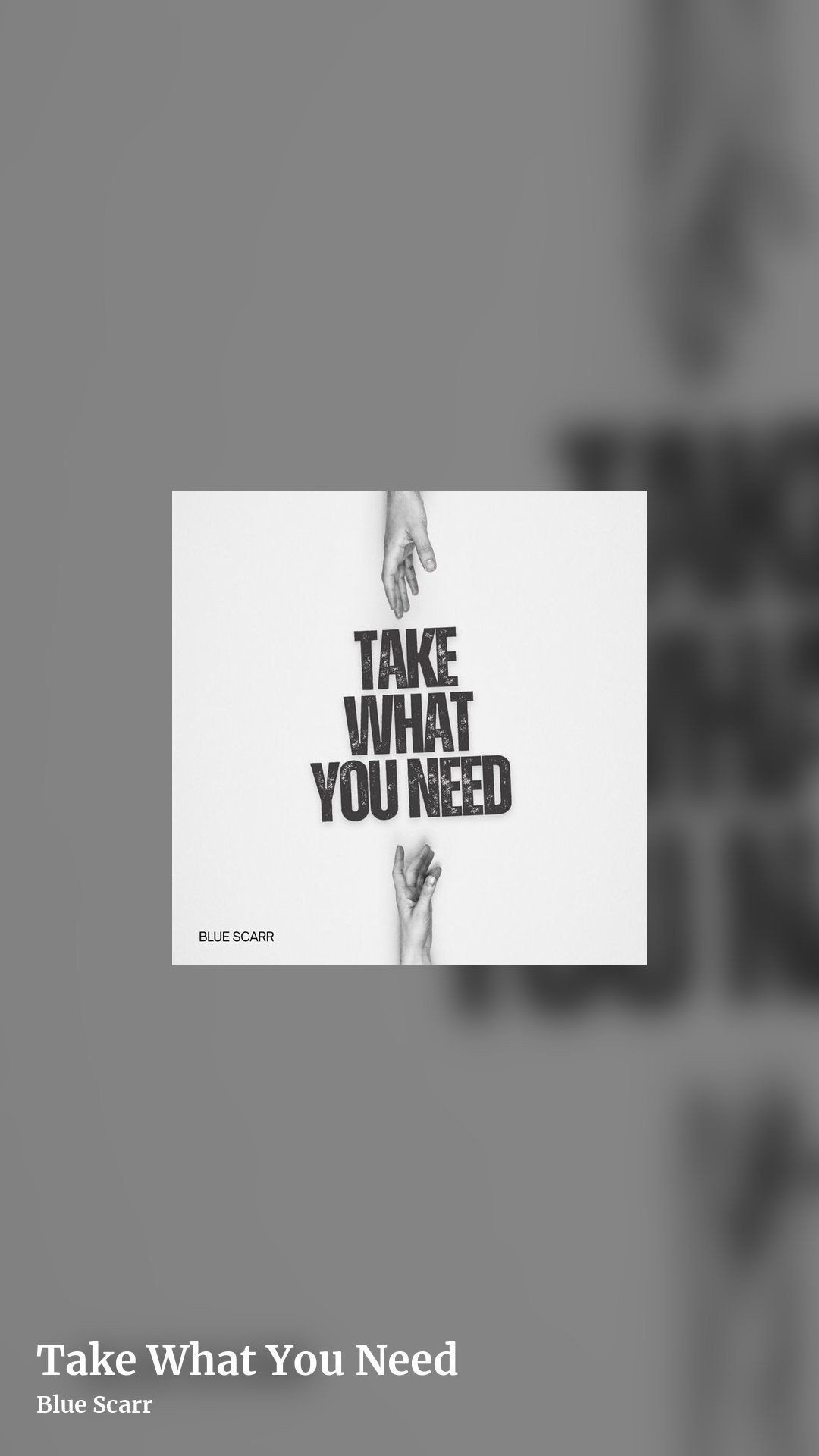 Take What You Need by Blue Scarr, story clean share image