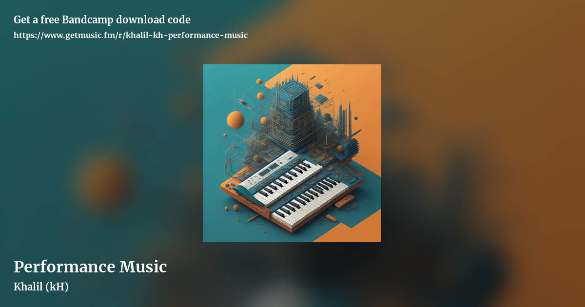 Performance Music by Khalil (kH), landscape promo share image