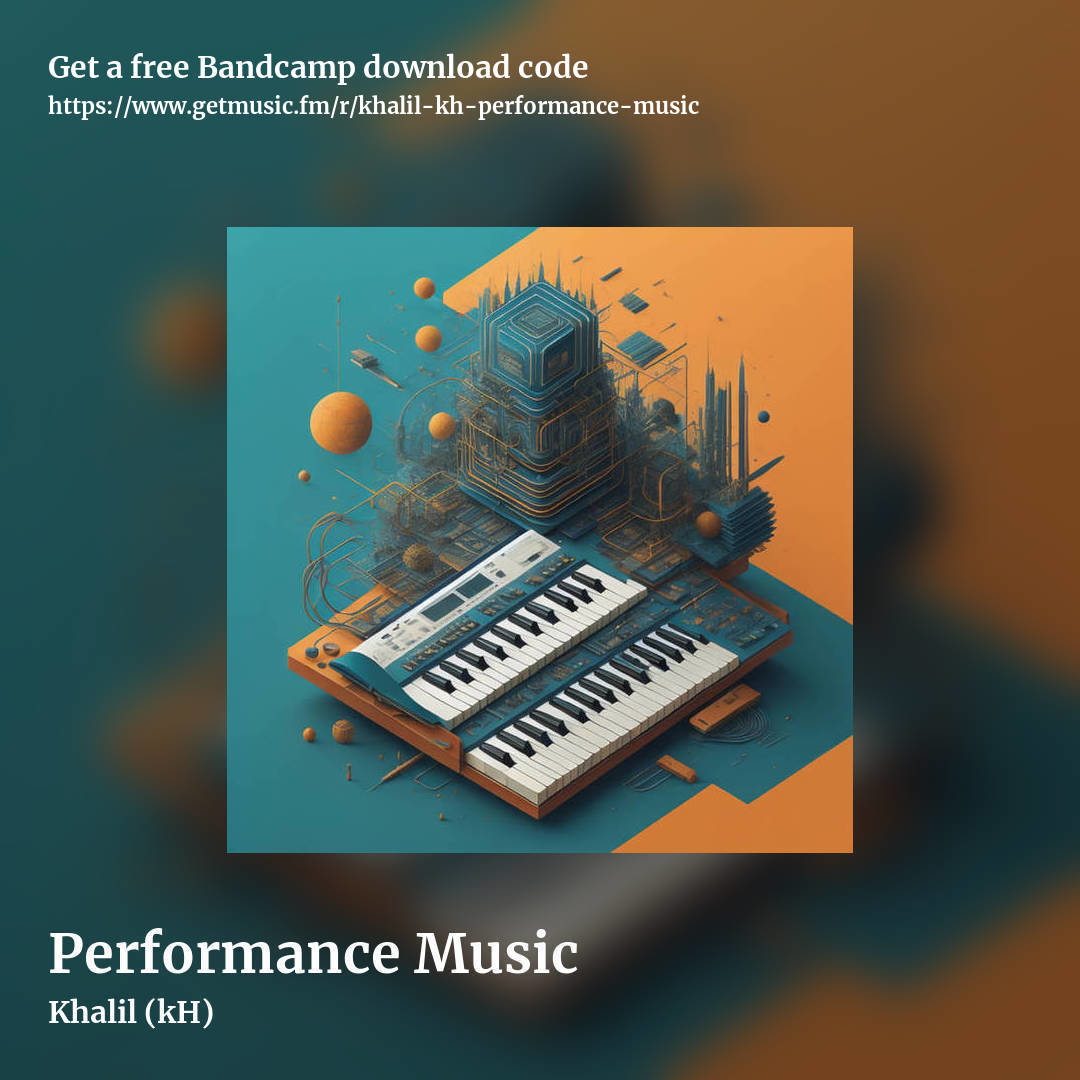 Performance Music by Khalil (kH), square promo share image