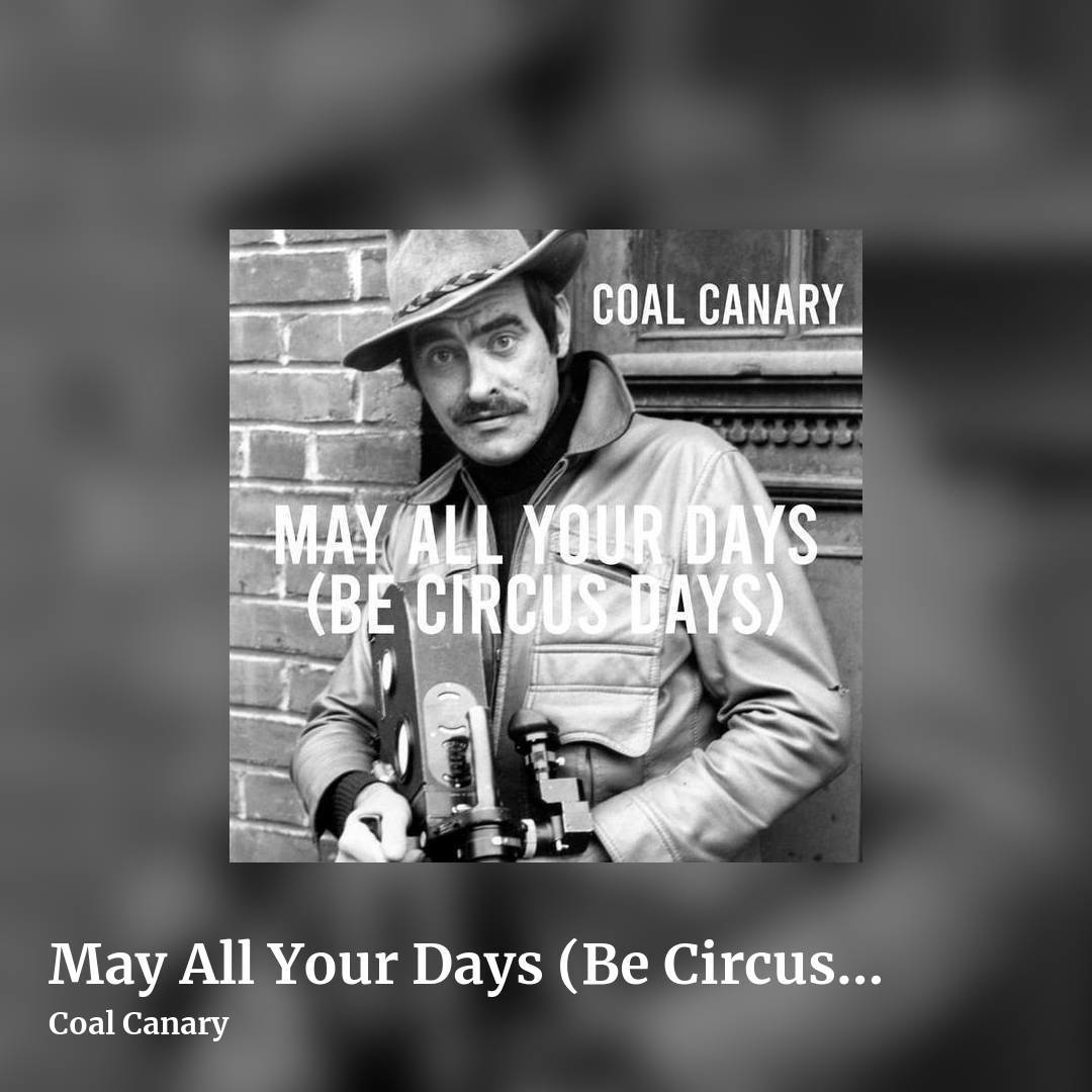 May All Your Days (Be Circus Days) by Coal Canary, square clean share image