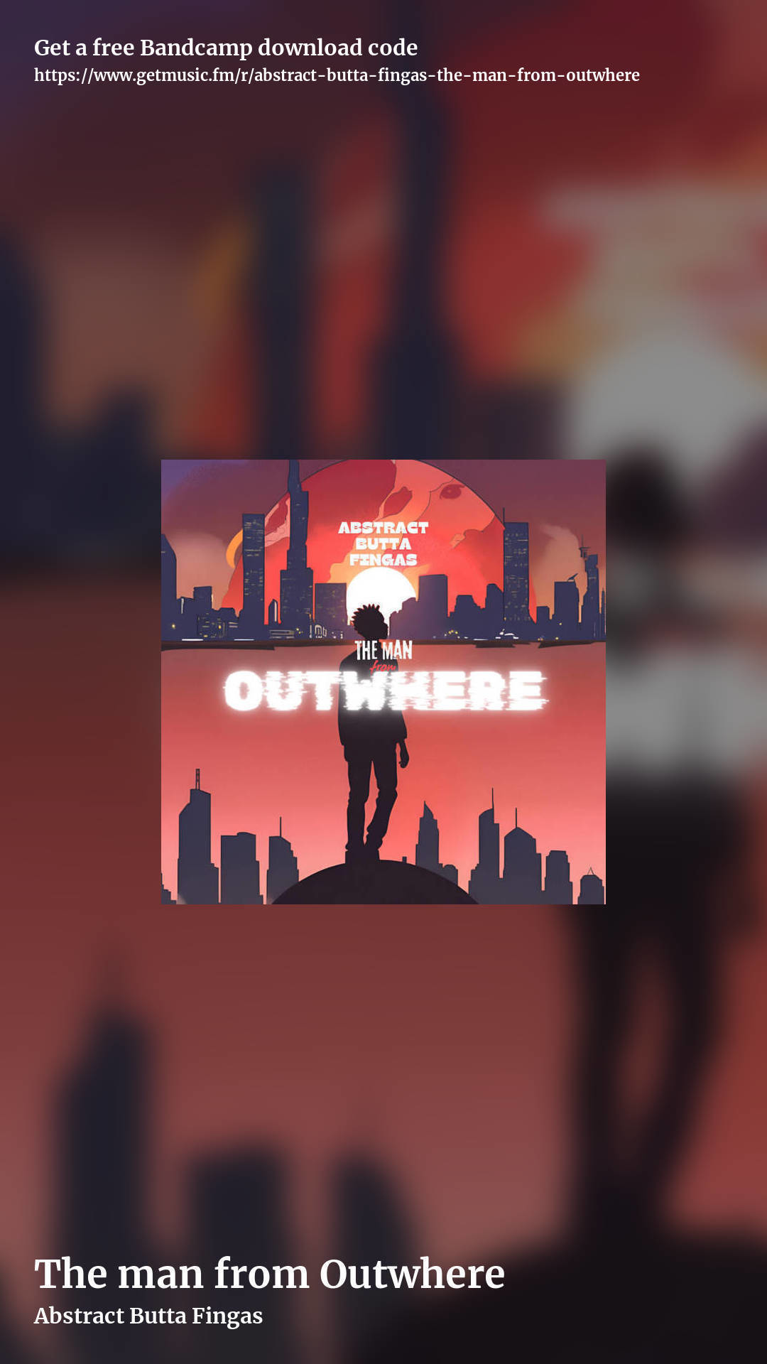 The man from Outwhere by Abstract Butta Fingas, story promo share image