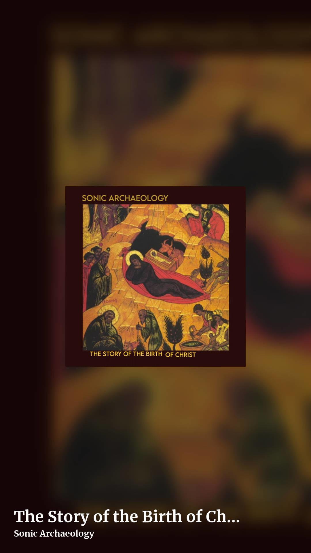The Story of the Birth of Christ by Sonic Archaeology , story clean share image