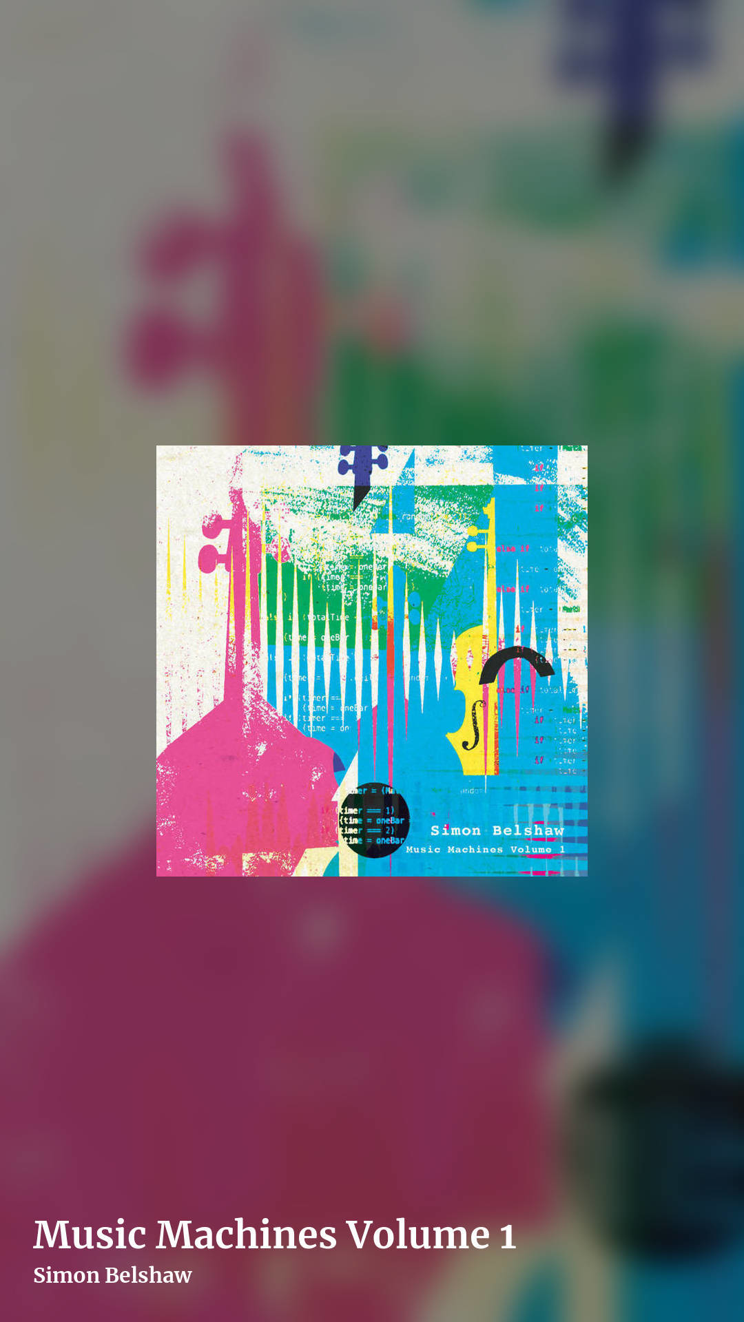 Music Machines Volume 1 by Simon Belshaw, story clean share image