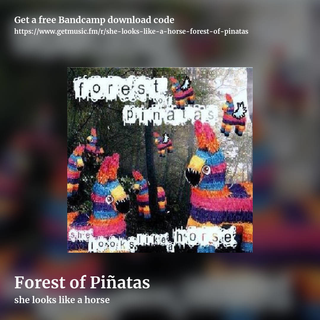 Forest of Piñatas by she looks like a horse, square promo share image